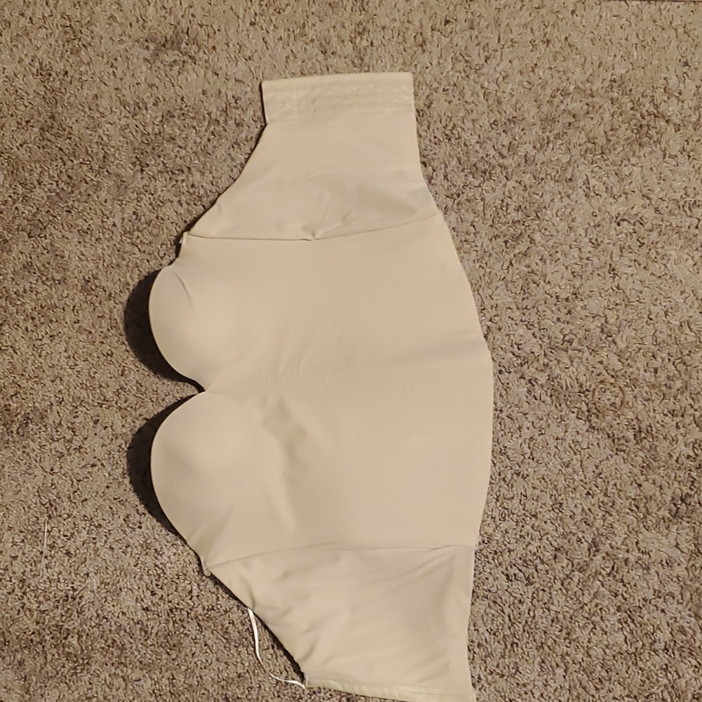 Like New Coobie strapless bra body shaper corset 38c Beige